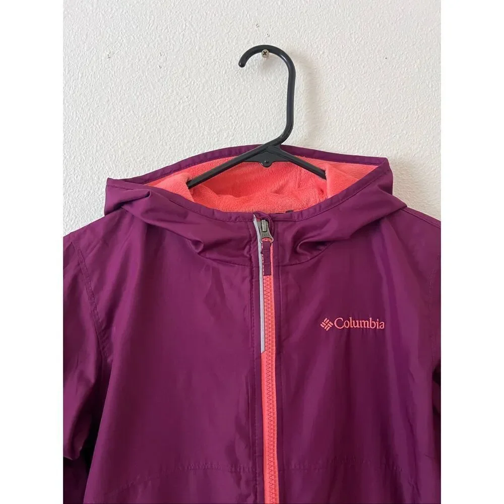 Columbia Kids Fleece Lined Jacket size 10-12